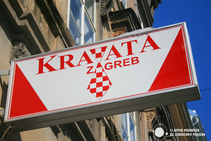 Tienda de corbatas en Zagreb