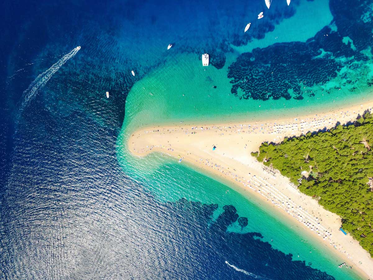 Isla de Brac en Croacia