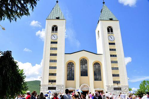 Santuario de Medjugorje en Bosnia