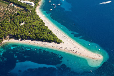 Playa de Bol en Croacia