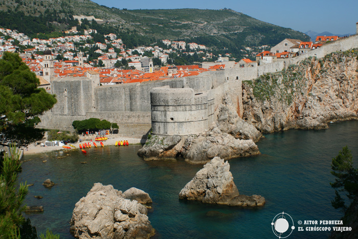 Las murallas de Dubrovnik, imagen típica de Croacia