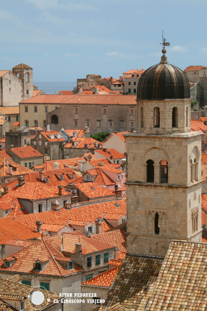 Vistas de Dubrovnik desde las murallas