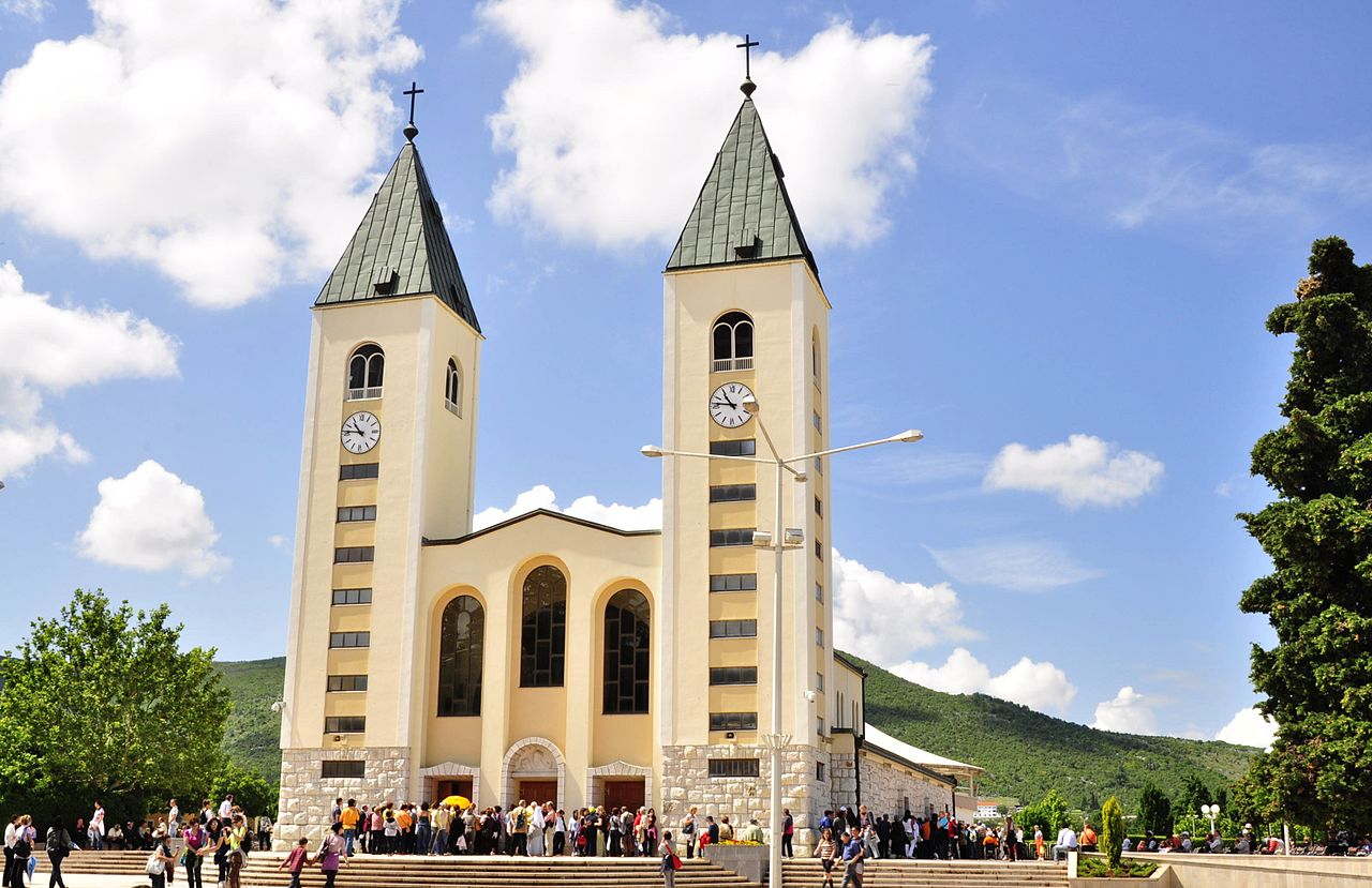 Santuario de la Virgen María en Medjugorje 