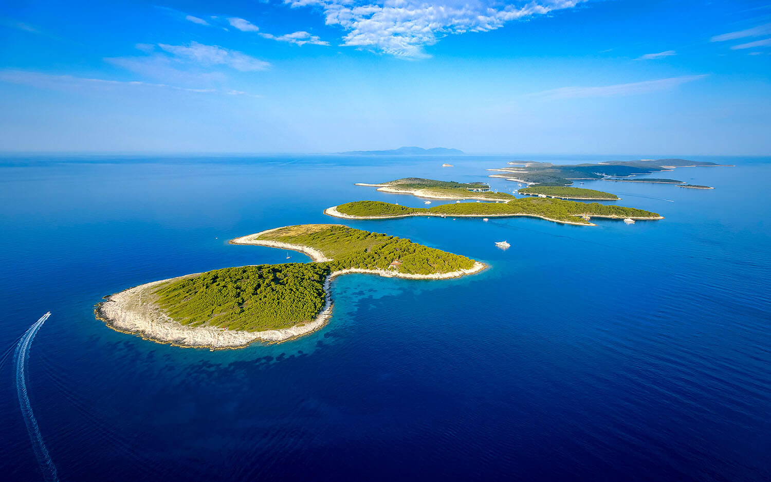 Vista de las Islas Pakleni