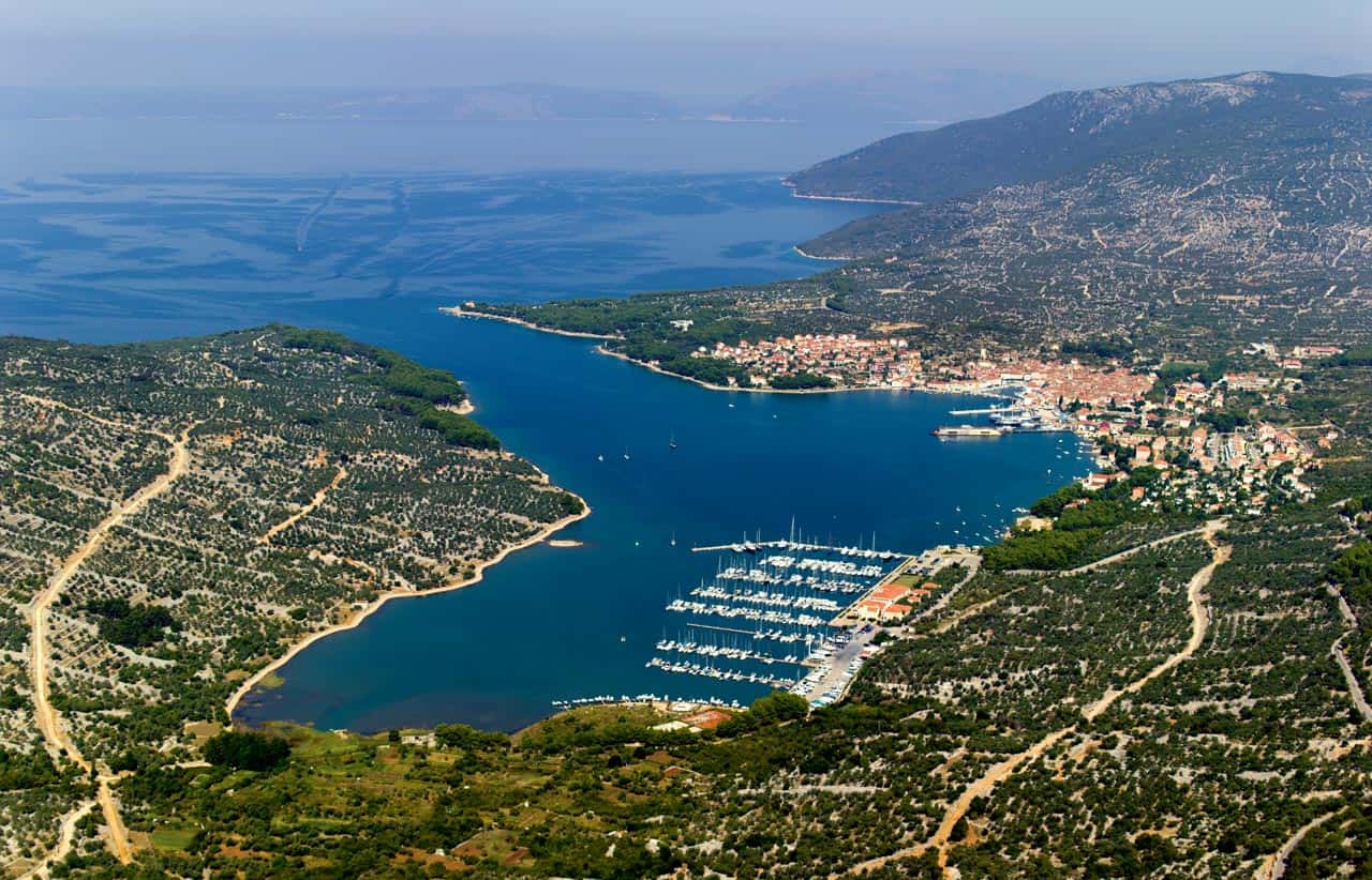 Vista de la Isla de Cres